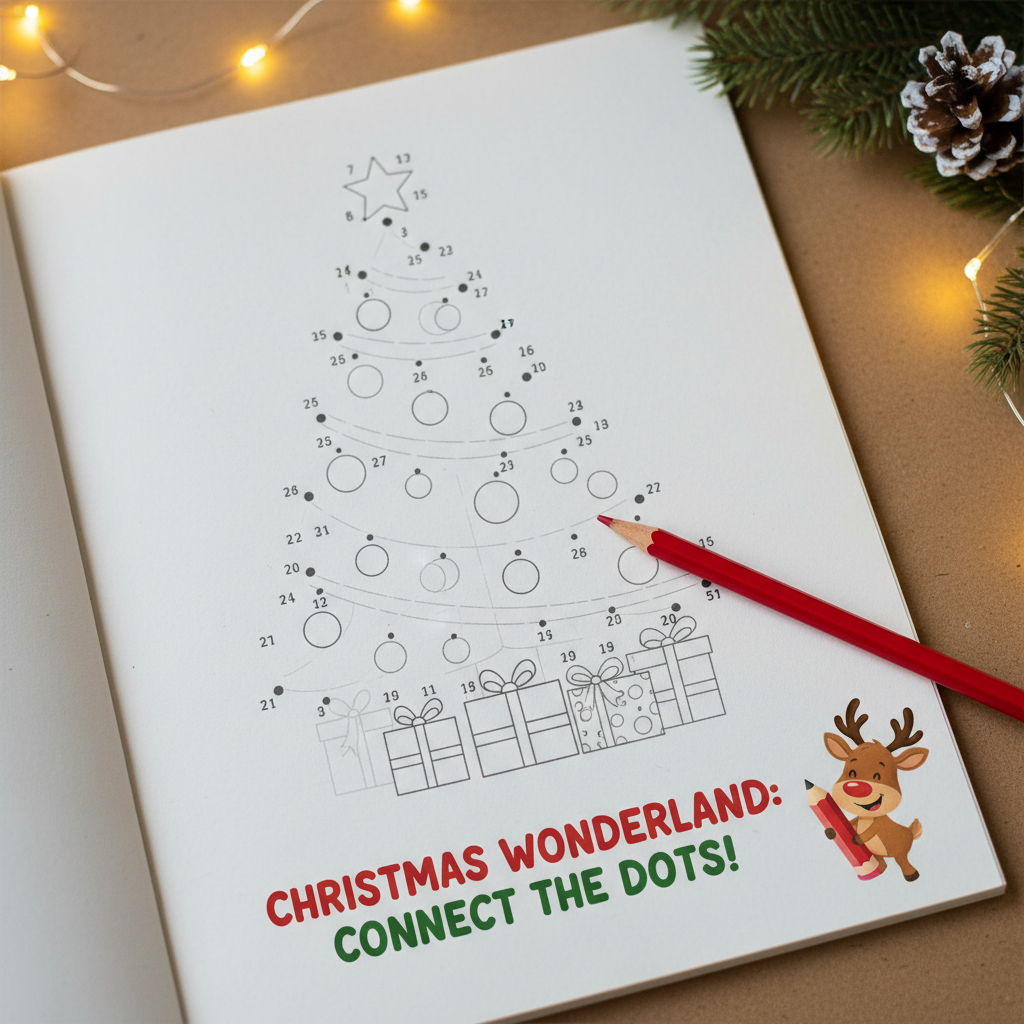christmas connect the dots