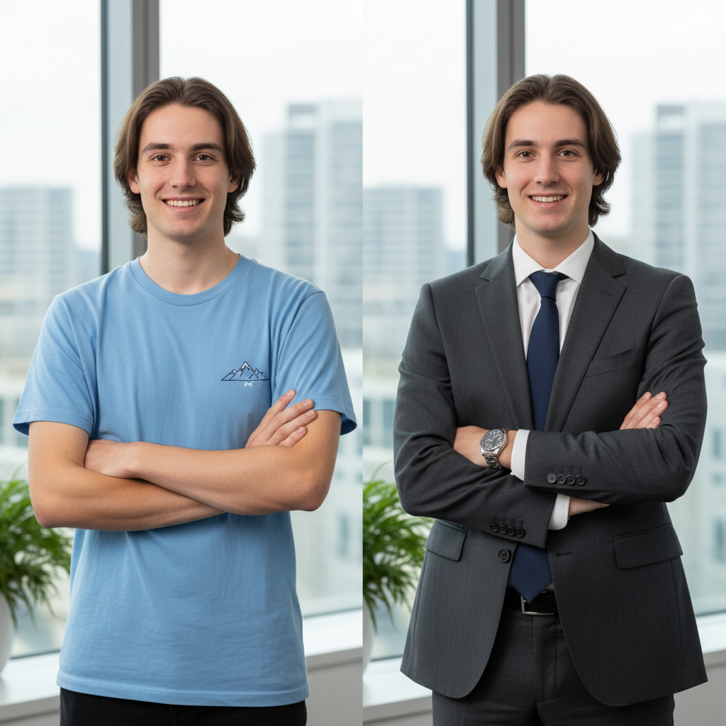 Try different outfits digitally without changing pose or background. Ideal for fashion previews and styling experiments.