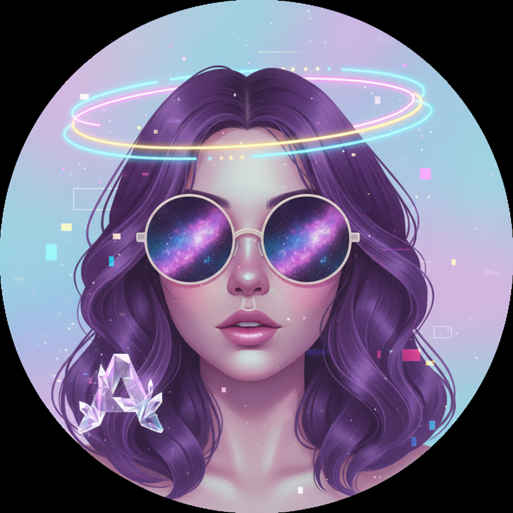 Generate a stylish avatar optimized for social media platforms with aesthetic filters and personalized elements.