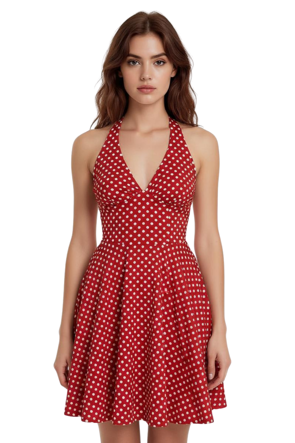 Preview how a dress looks when worn by a model by virtually placing apparel from one image onto another.