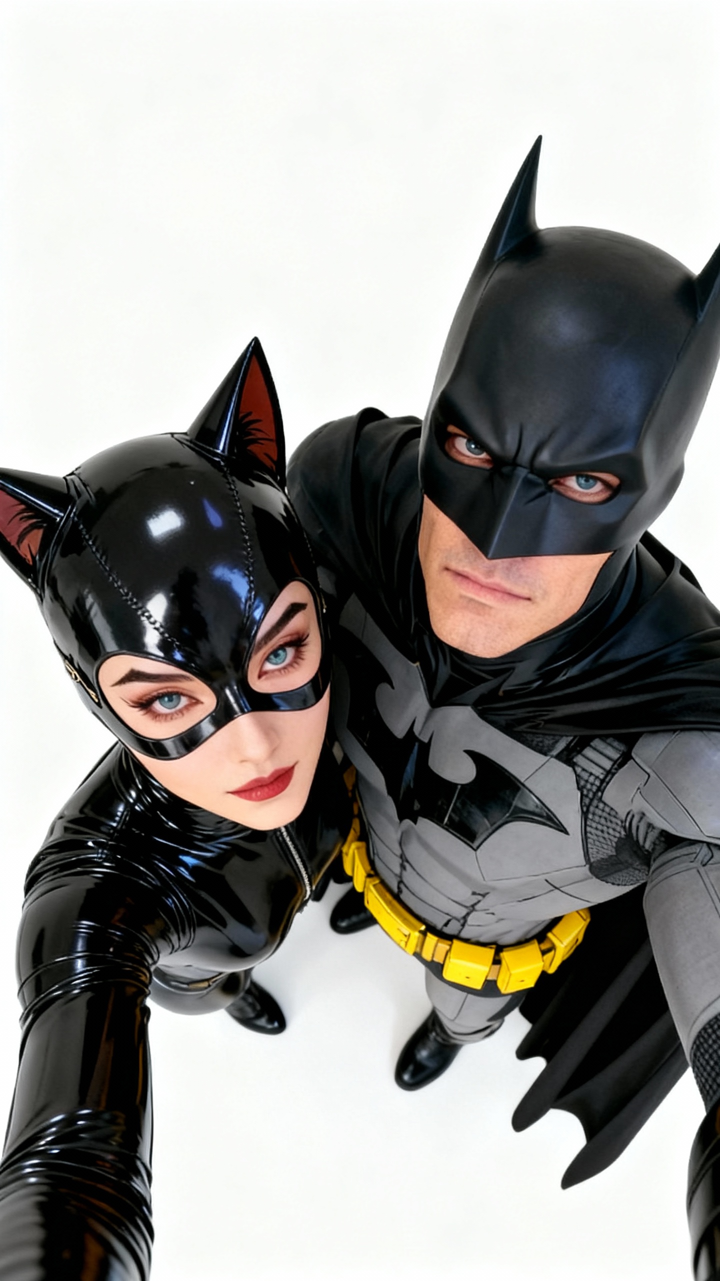 Generate a high-impact duo selfie featuring you and your idol with authentic JP/KR selfie aesthetics and seamless blending.