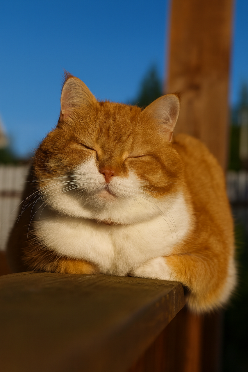 Adjust pet photos to make closed eyes appear naturally open while keeping expressions soft and realistic.